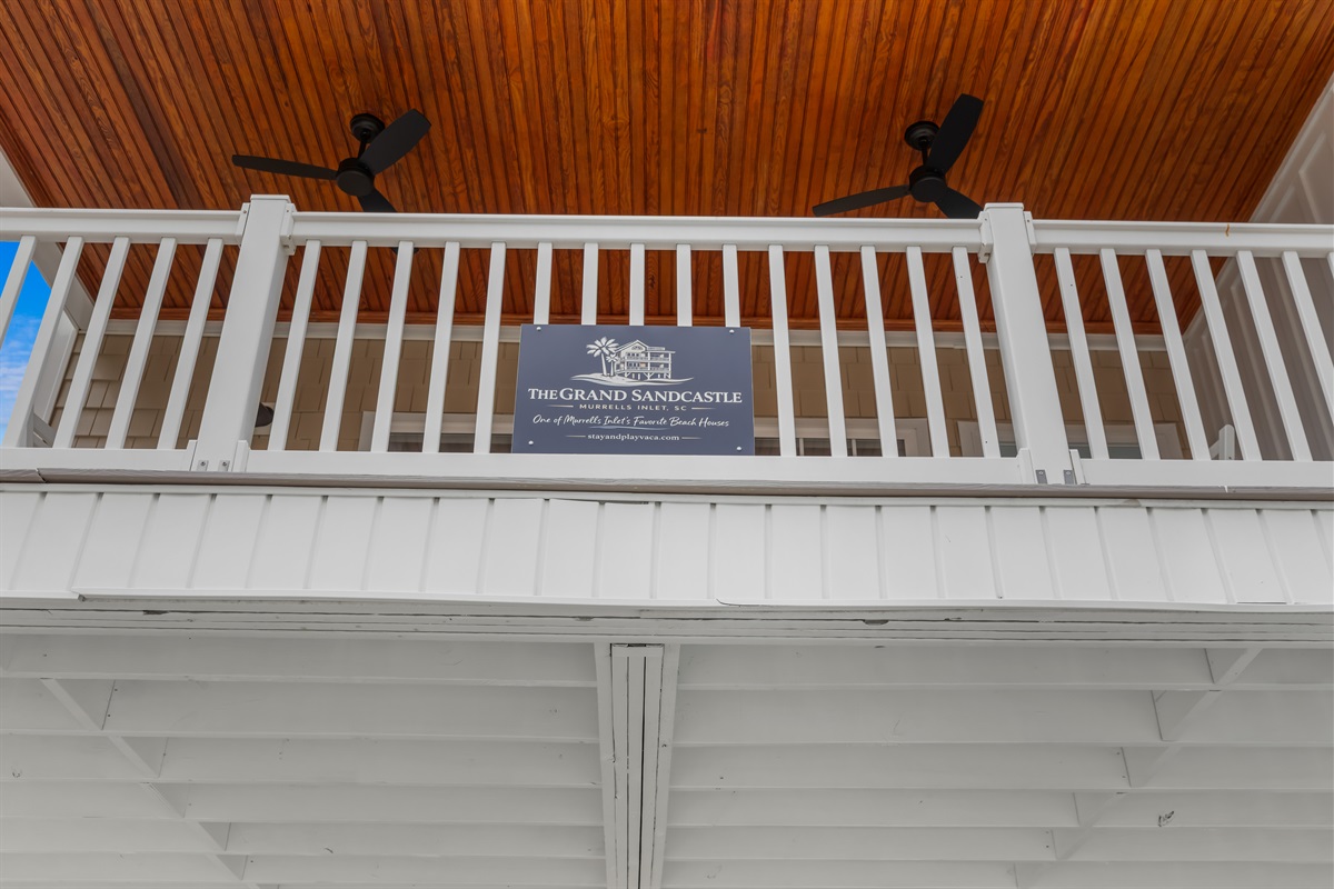 Look for our welcome sign when you arrive.