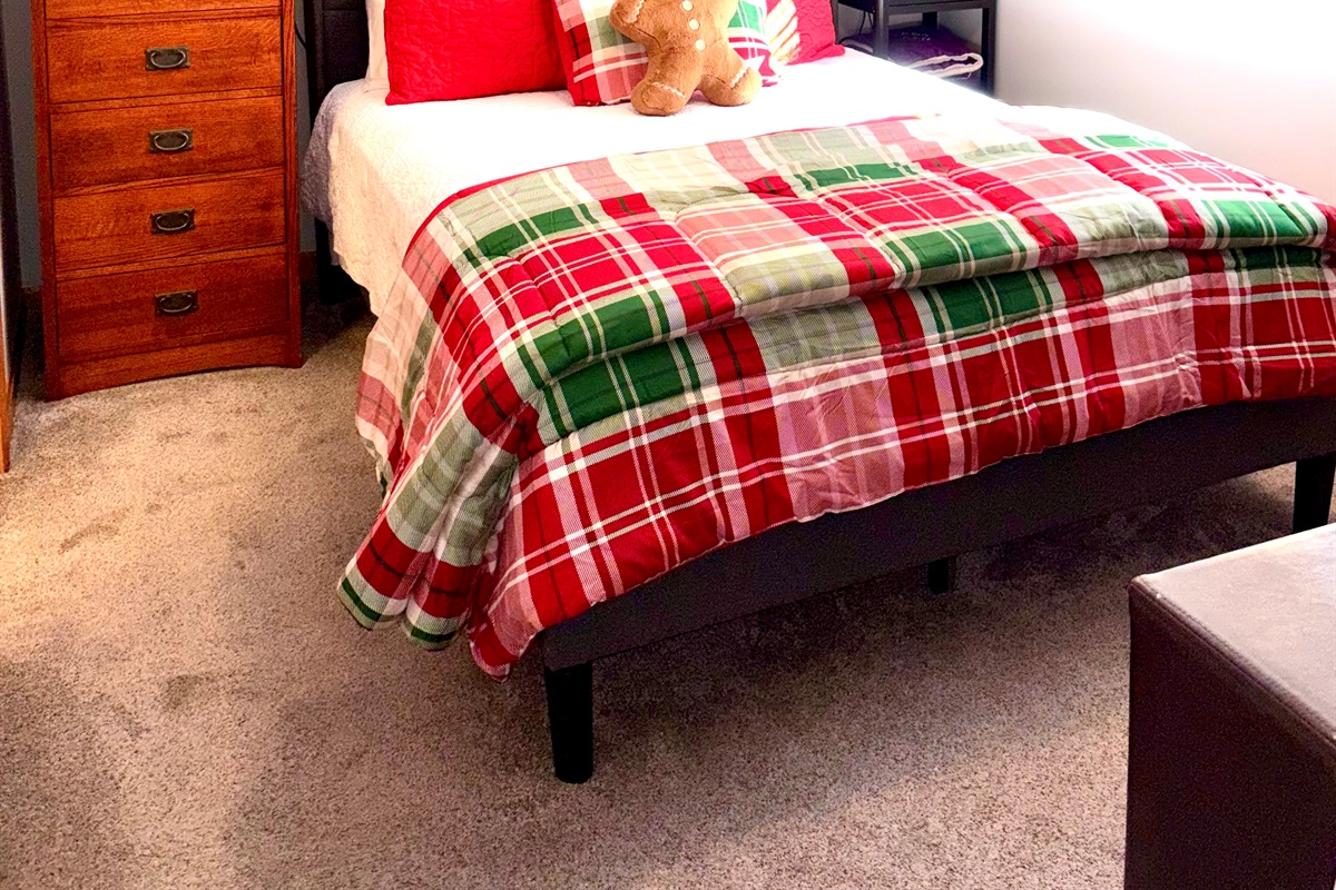 Bedding for the Holiday Season Primary Bedroom