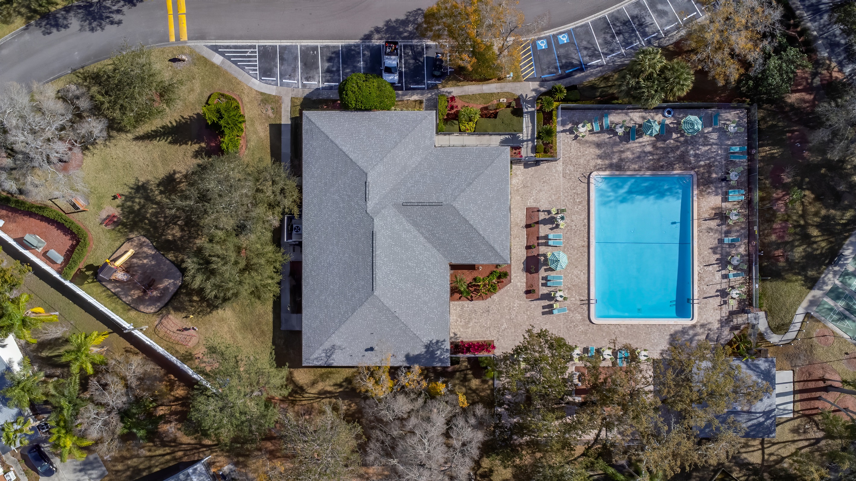 Club House and Pool area