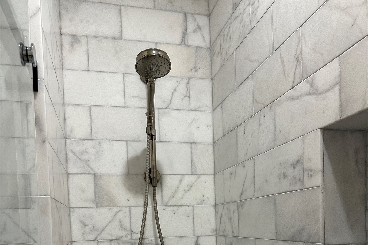 Marble shower
