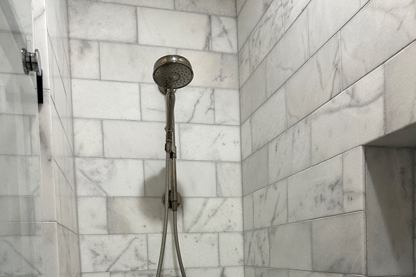Marble shower