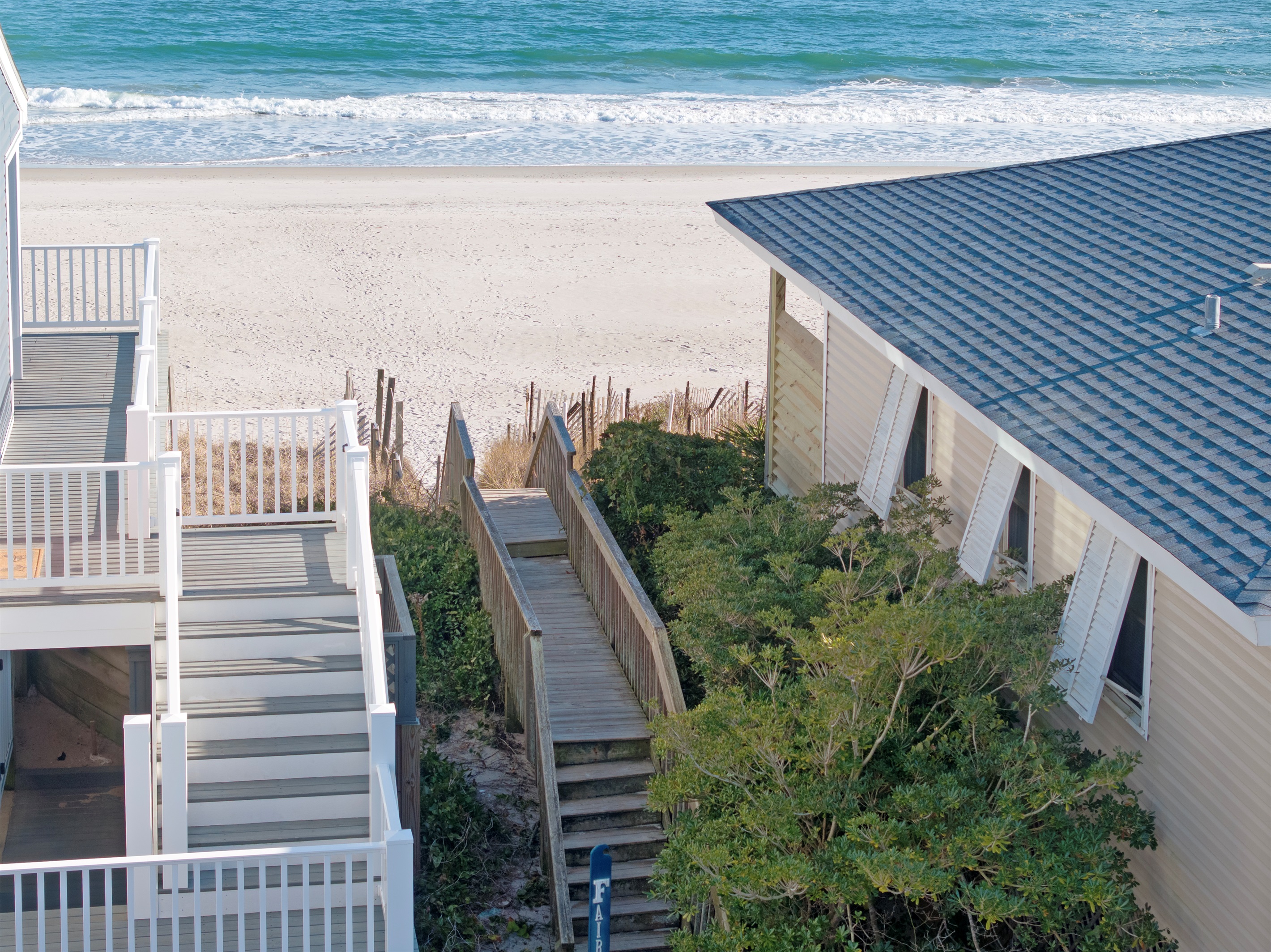 Beach days begin at this walkover