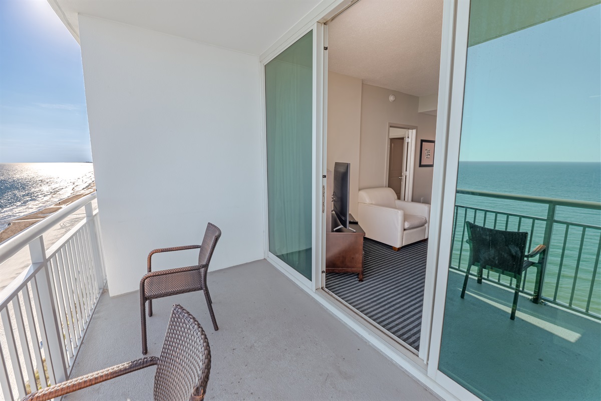 Breathtaking Views from Balcony!