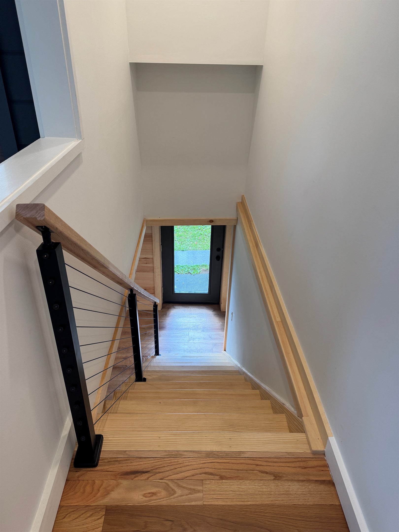 Stairs to lower level