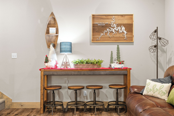 Additional living room seating