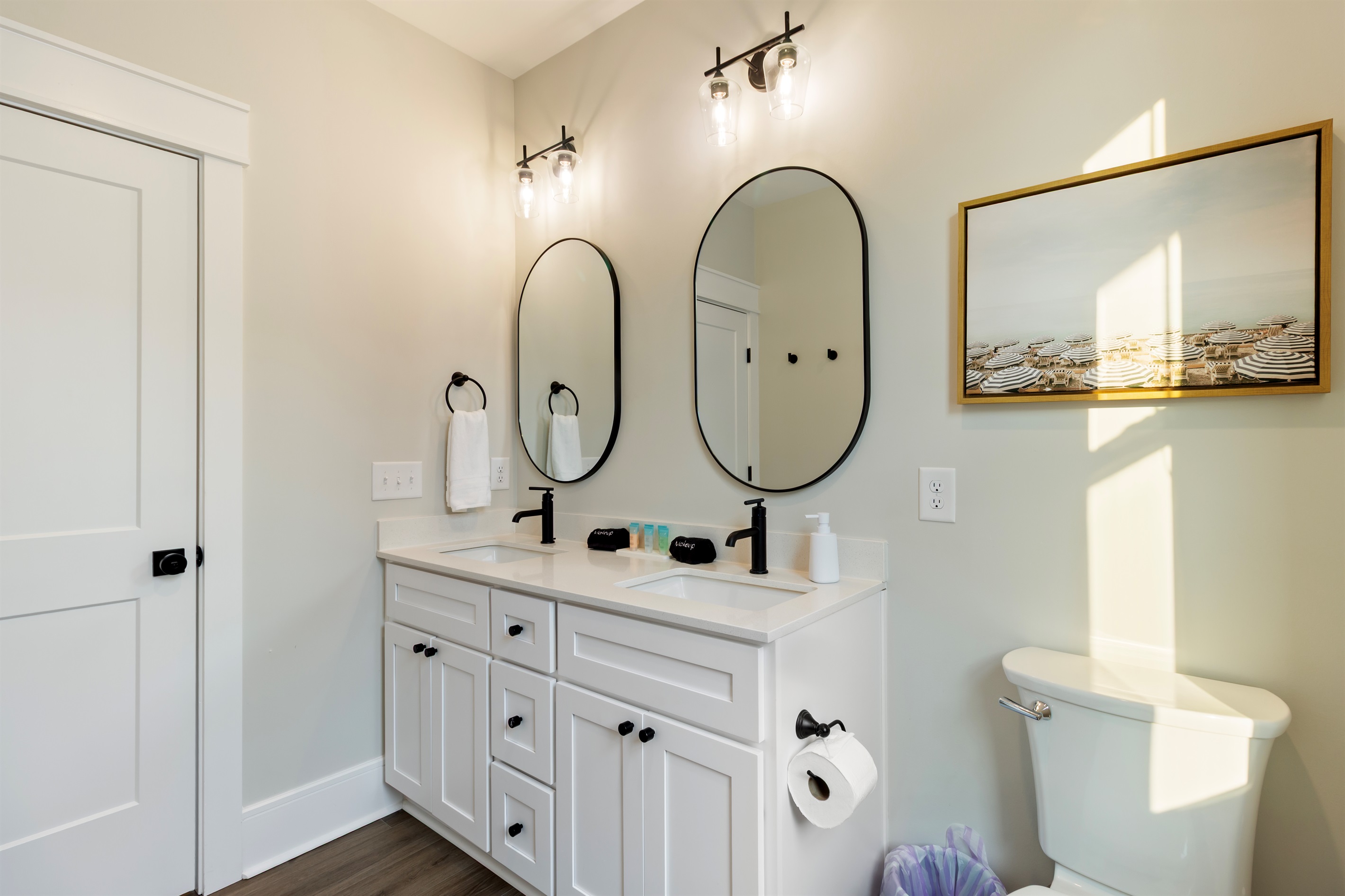 Bathroom 2 - Spacious hall bath with double vanity