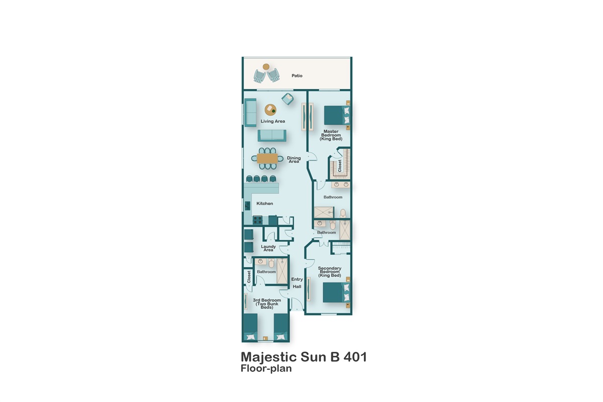 This 4th Floor, Corner Unit, Surfboard Themed Condo is fully remodeled with lots of new furniture plus has Gulf Views Galore and Stunning Sunsets! Come and Relax!