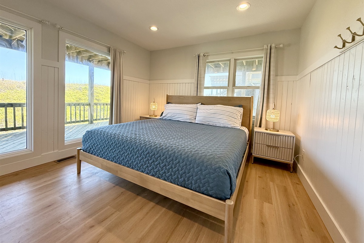 Have a great nights sleep with a new comfortable king bed.