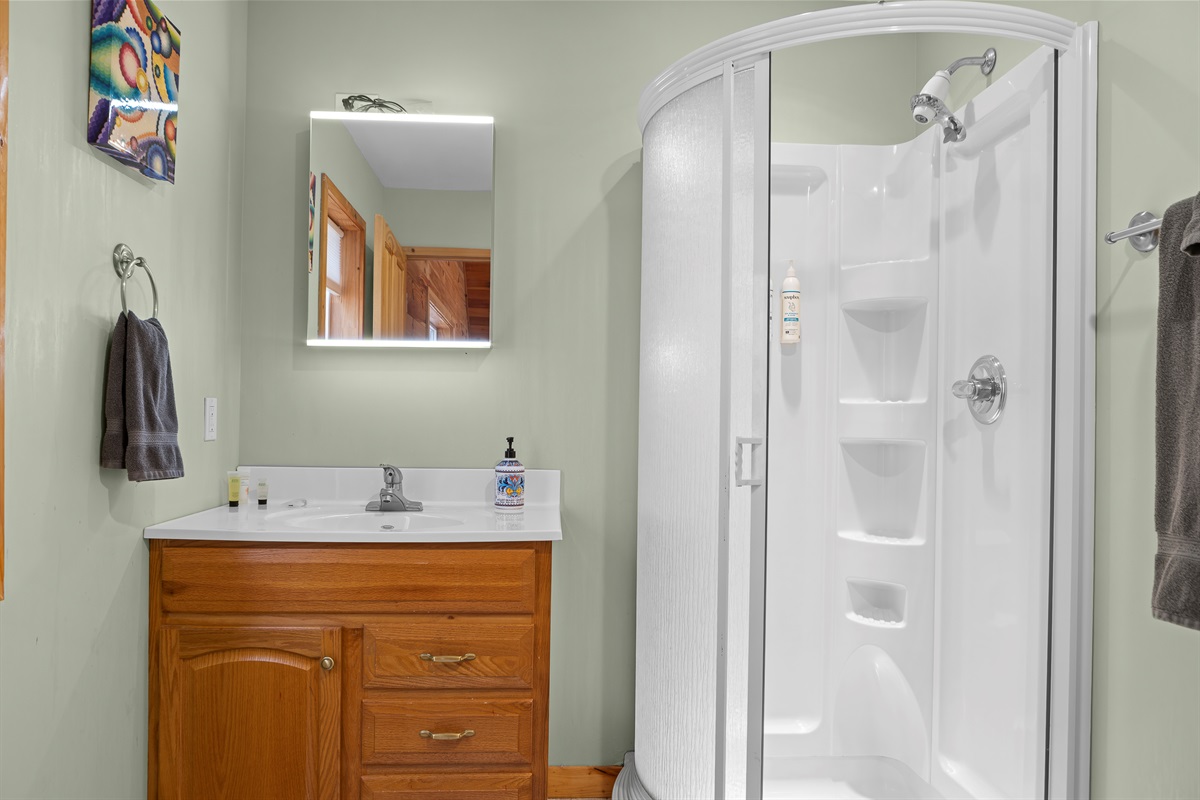 Full Bathroom 3: Refresh in style with modern amenities and vibrant decor!