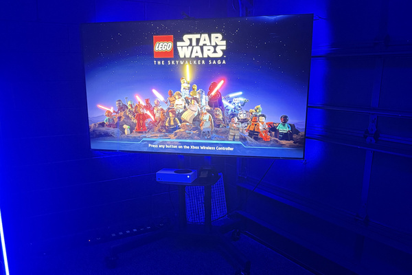 XBox gaming station with Xbox game pass