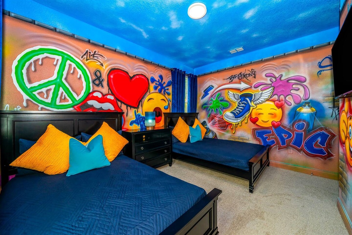 Graffiti Bedroom