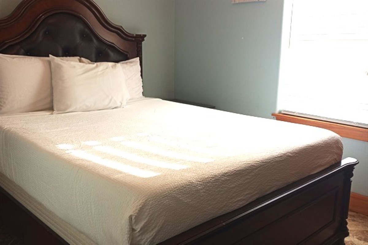 Second bedroom side A has a queen