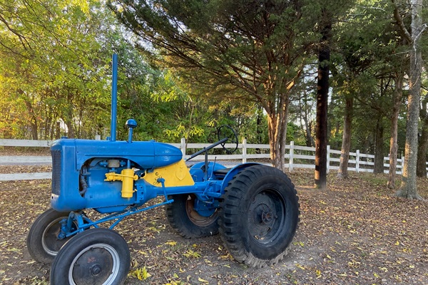 Out old farm tractor, Allis Chalmers B from the 1930s