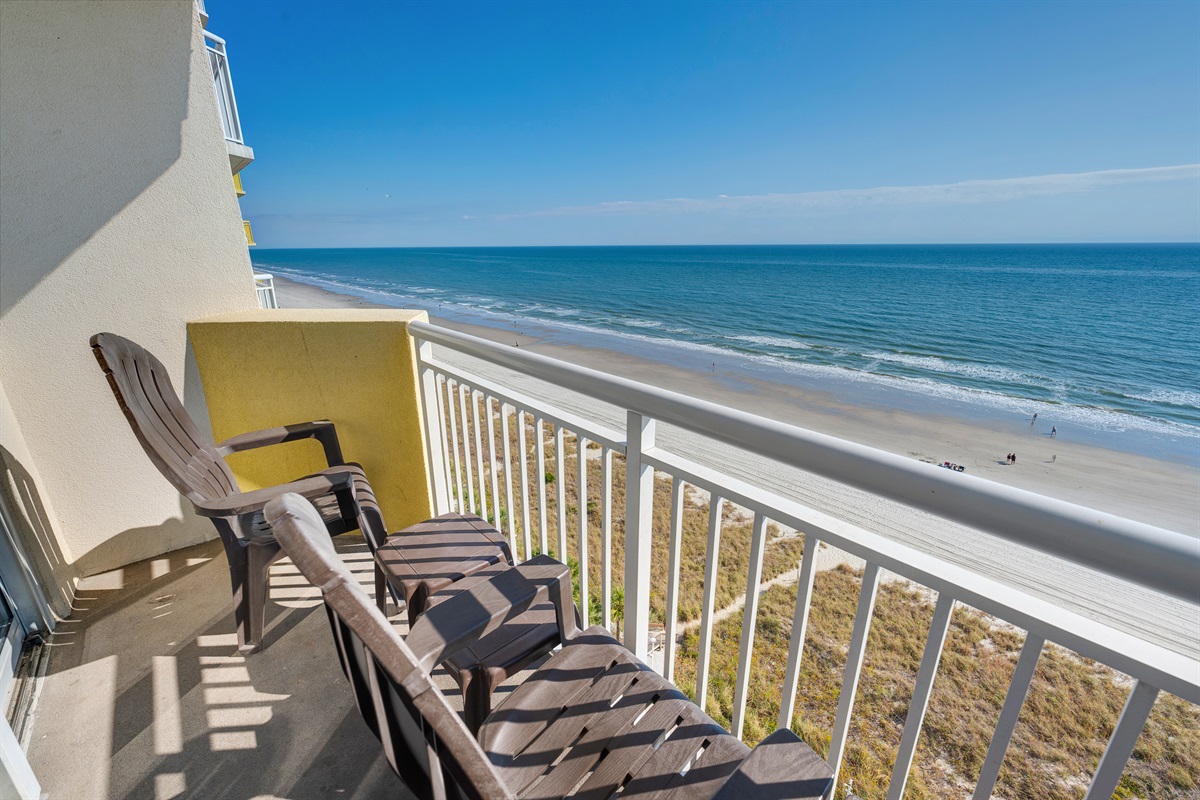 Amazing View from the Balcony!