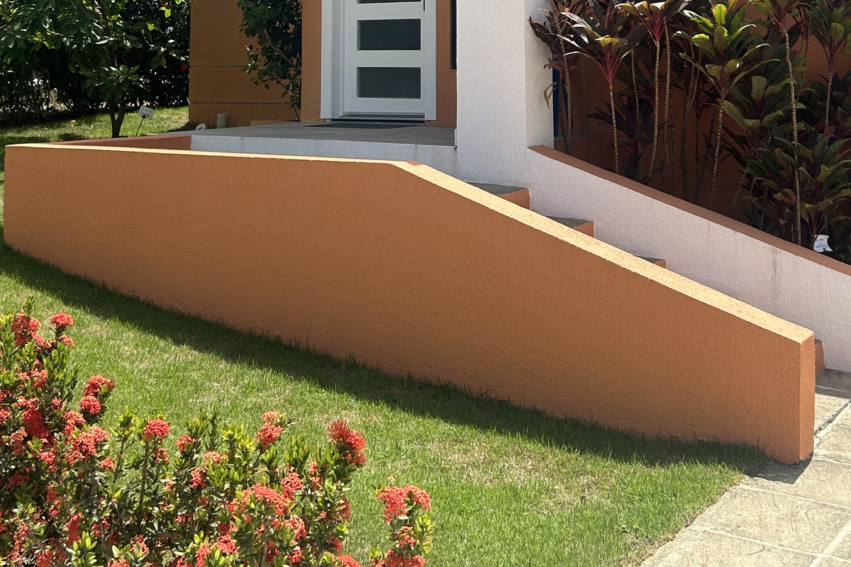 Front of Villa