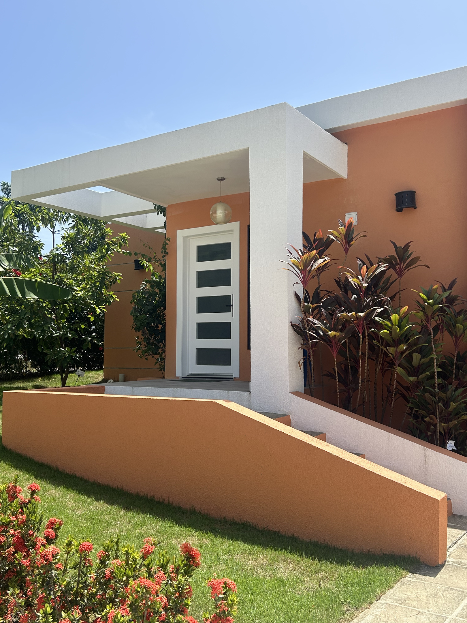 Front of Villa