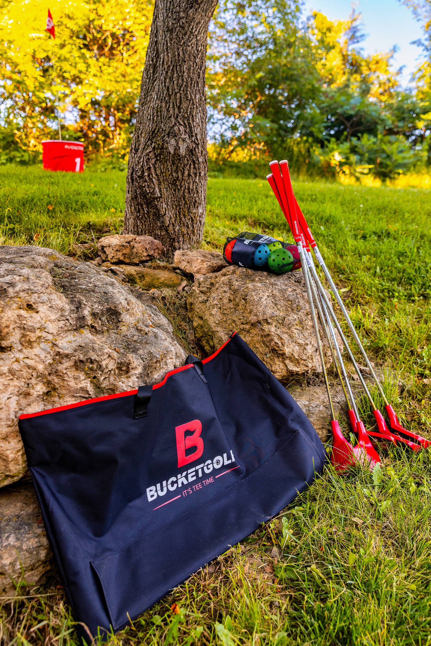 Bucket golf... what a blast!