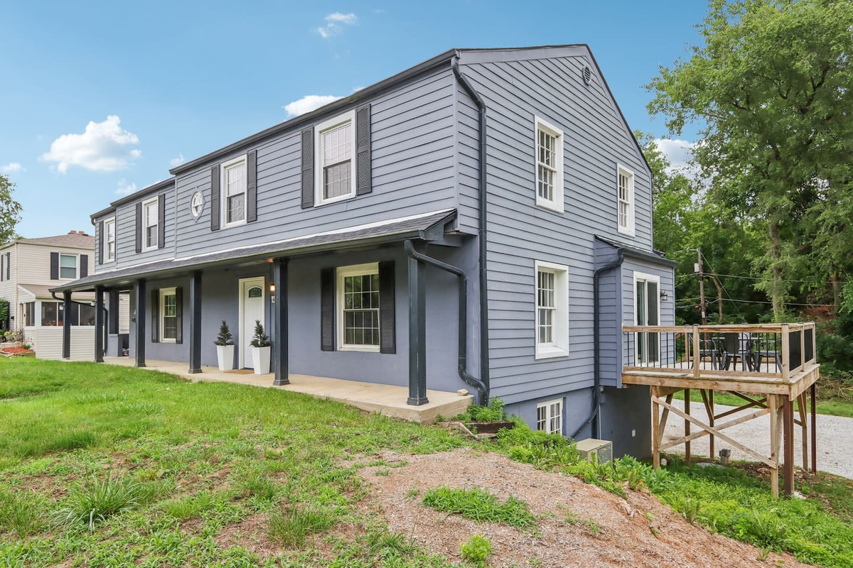 Welcome to this charming home, surrounded by serene views of Marott Woods.