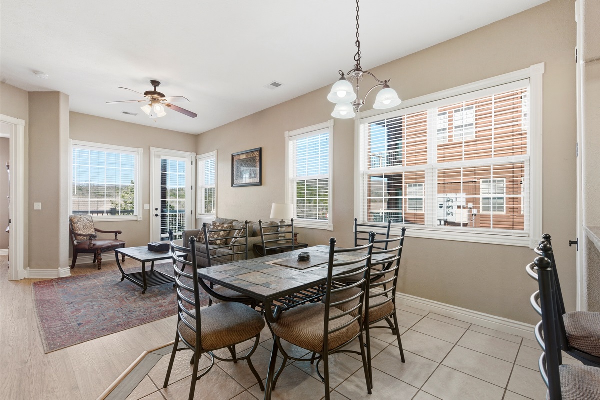 The perfect place to gather for meals, laughter and shared memories.