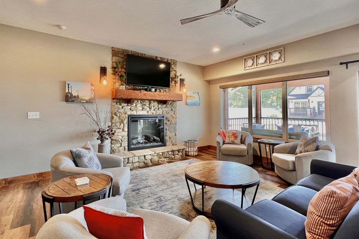 Lots of seating to accommodate large groups!