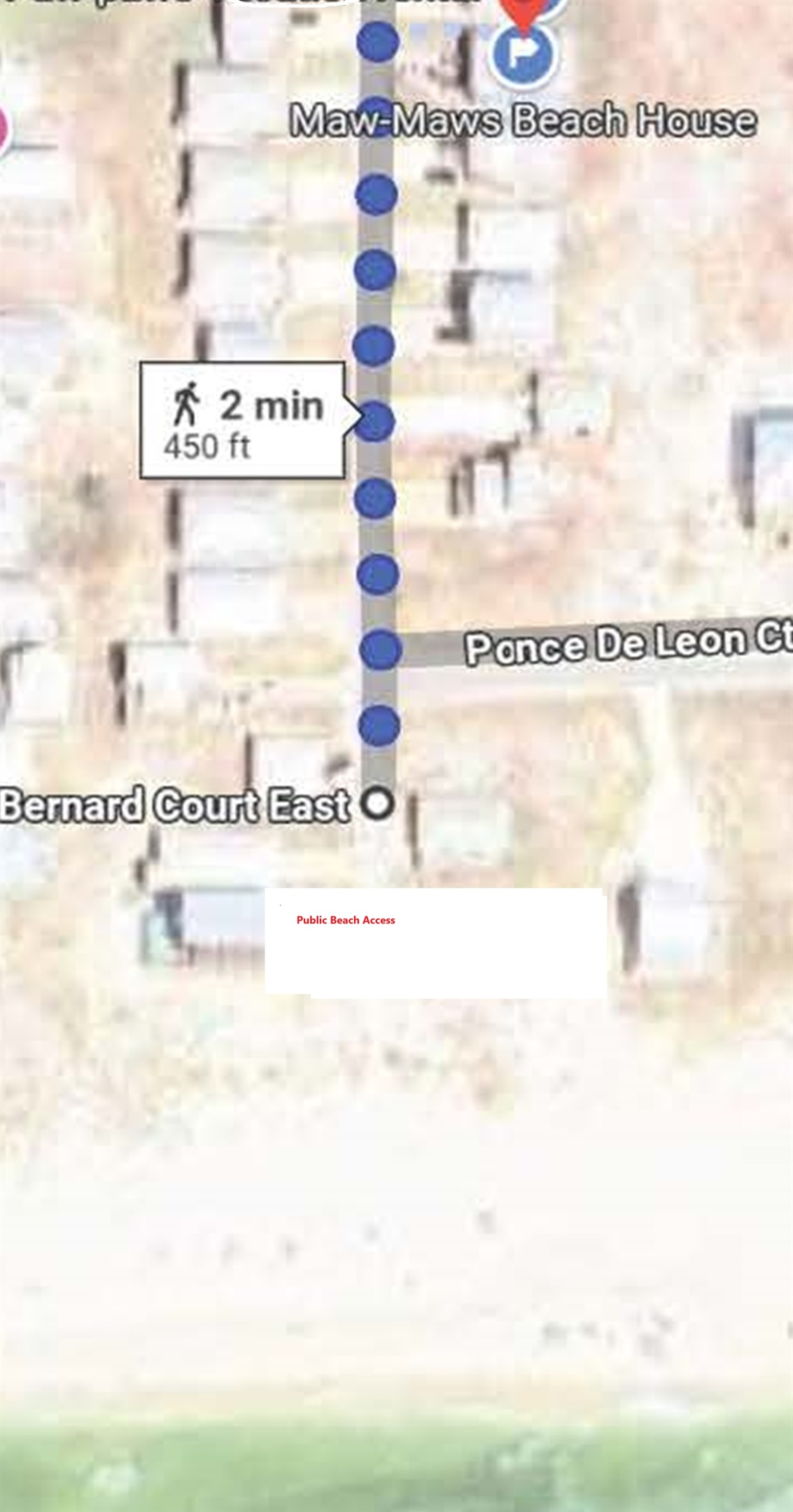 2 minute walk to beach