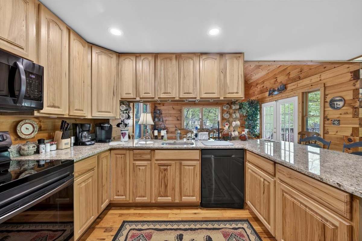 Fully equipped kitchen with everything you need to cook, gather, and entertain.