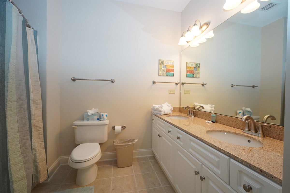 Full Ensuite Master with Double Vanity