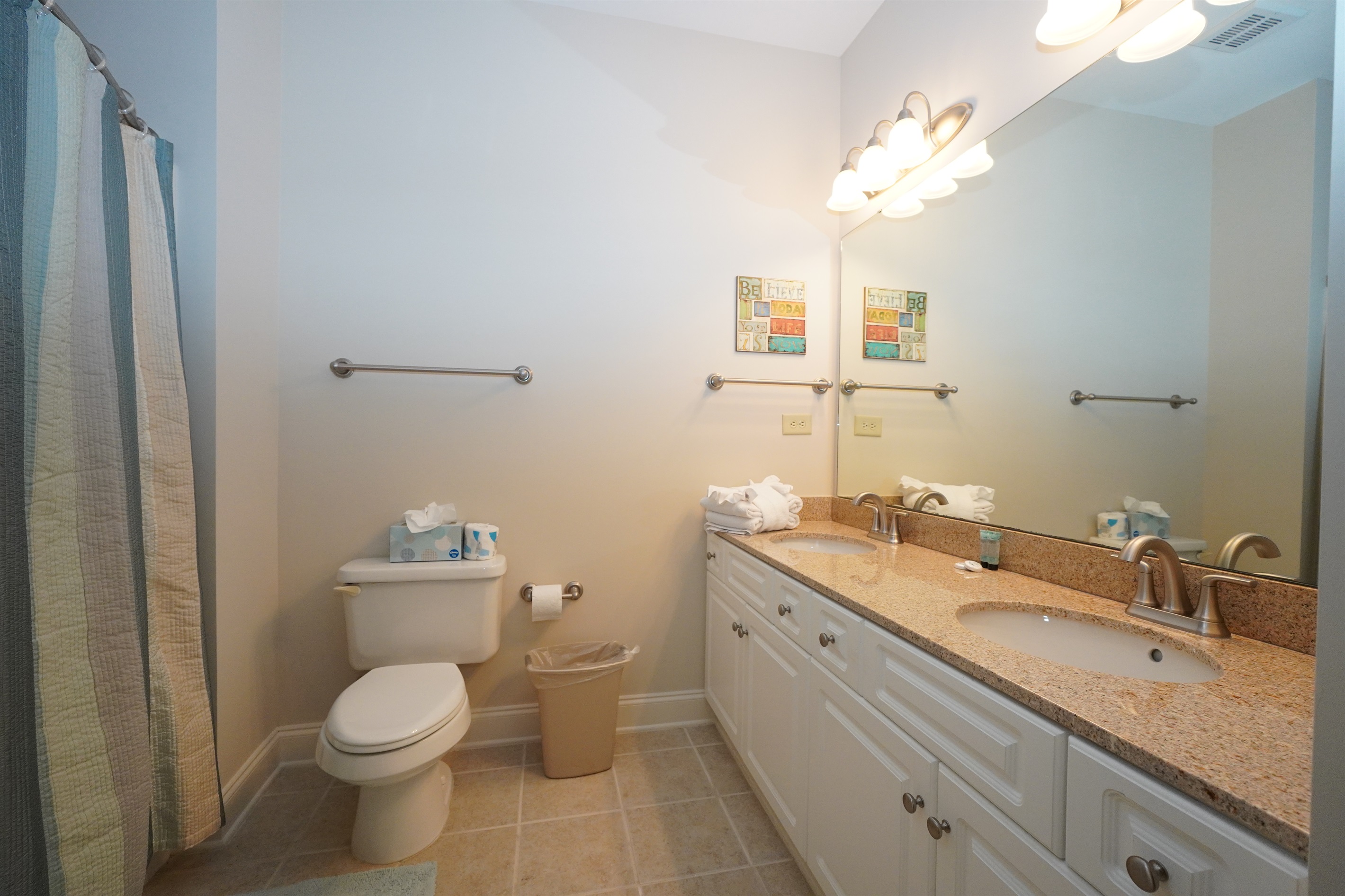 Full Ensuite Master with Double Vanity