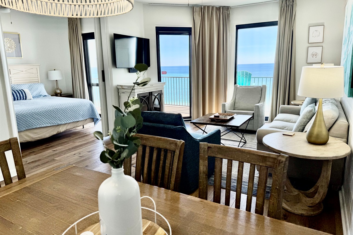 Beautiful views from the dining area!