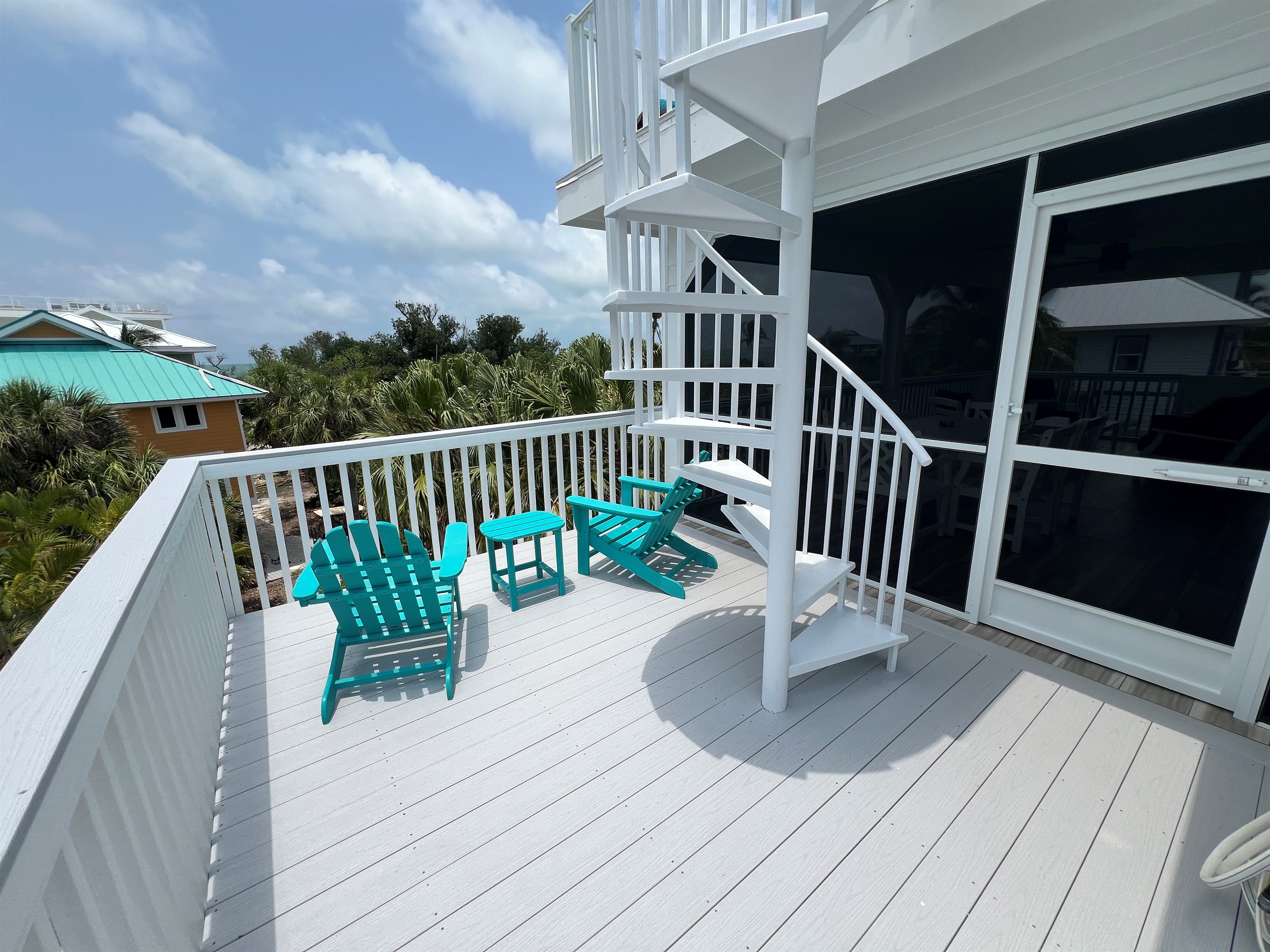 Little Seating Nook Outside Main Lanai