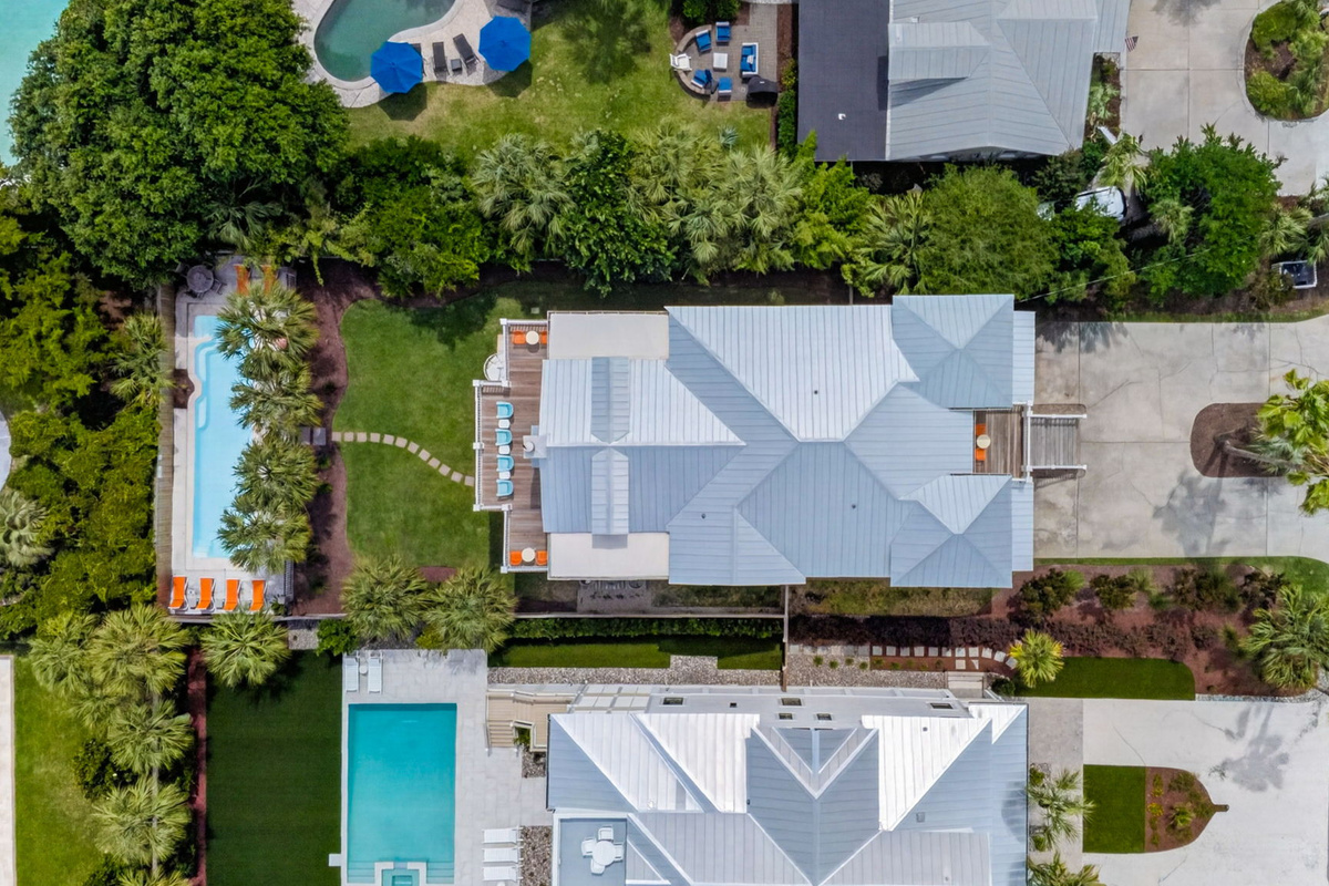 Birdseye View | Twin Palms | 914 Carolina Blvd | Isle of Palms, SC | IOP Escapes