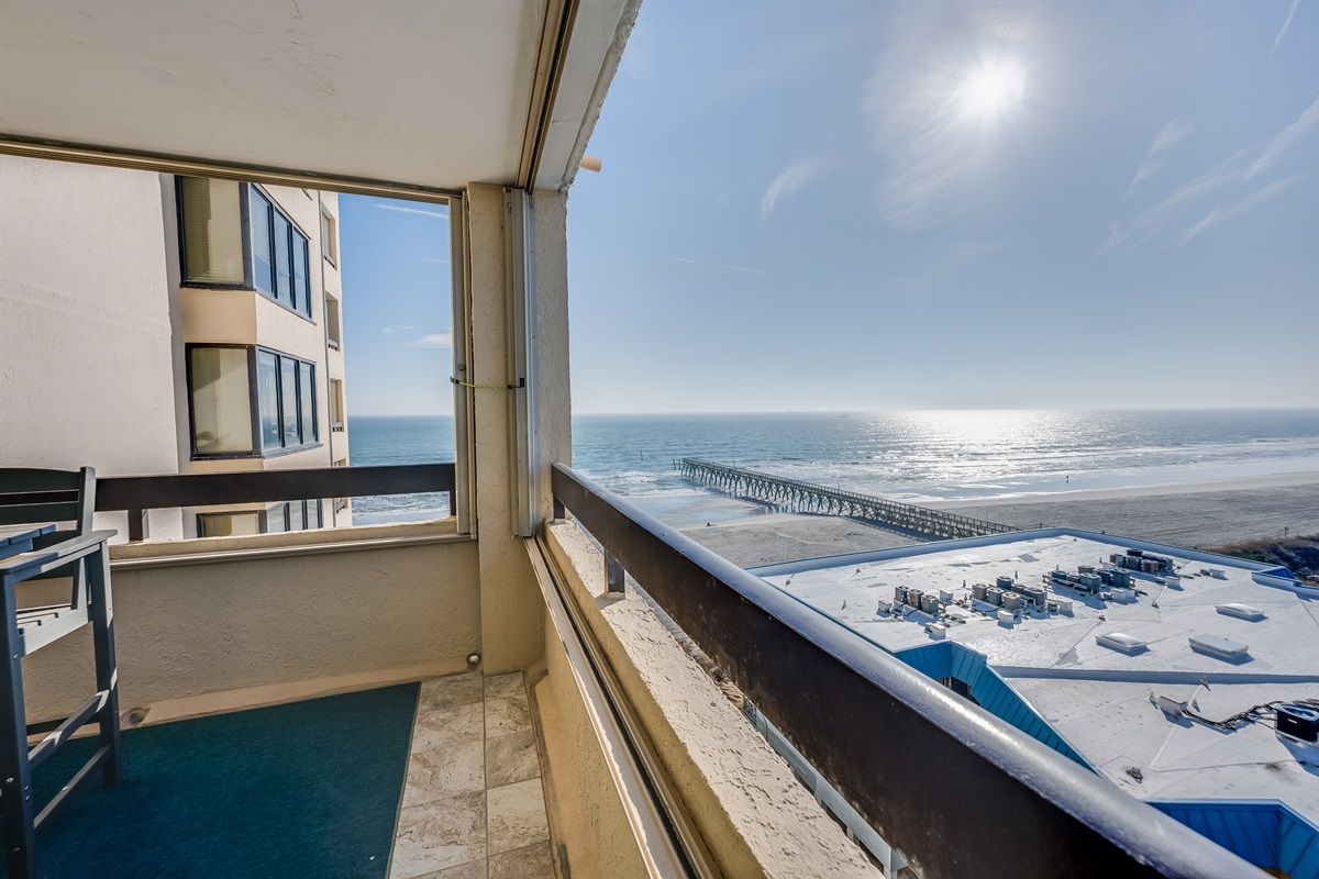 Amazing View from the Balcony!