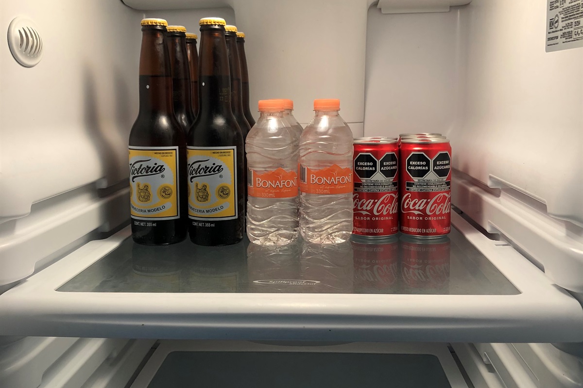 An initial supply for you in the fridge!