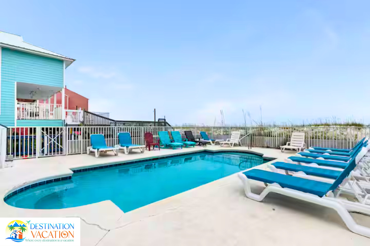 Sunshine, blue water, and pure vacation relaxation.