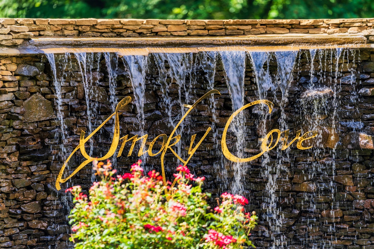 Cabin is located in the Smoky Cove resort community