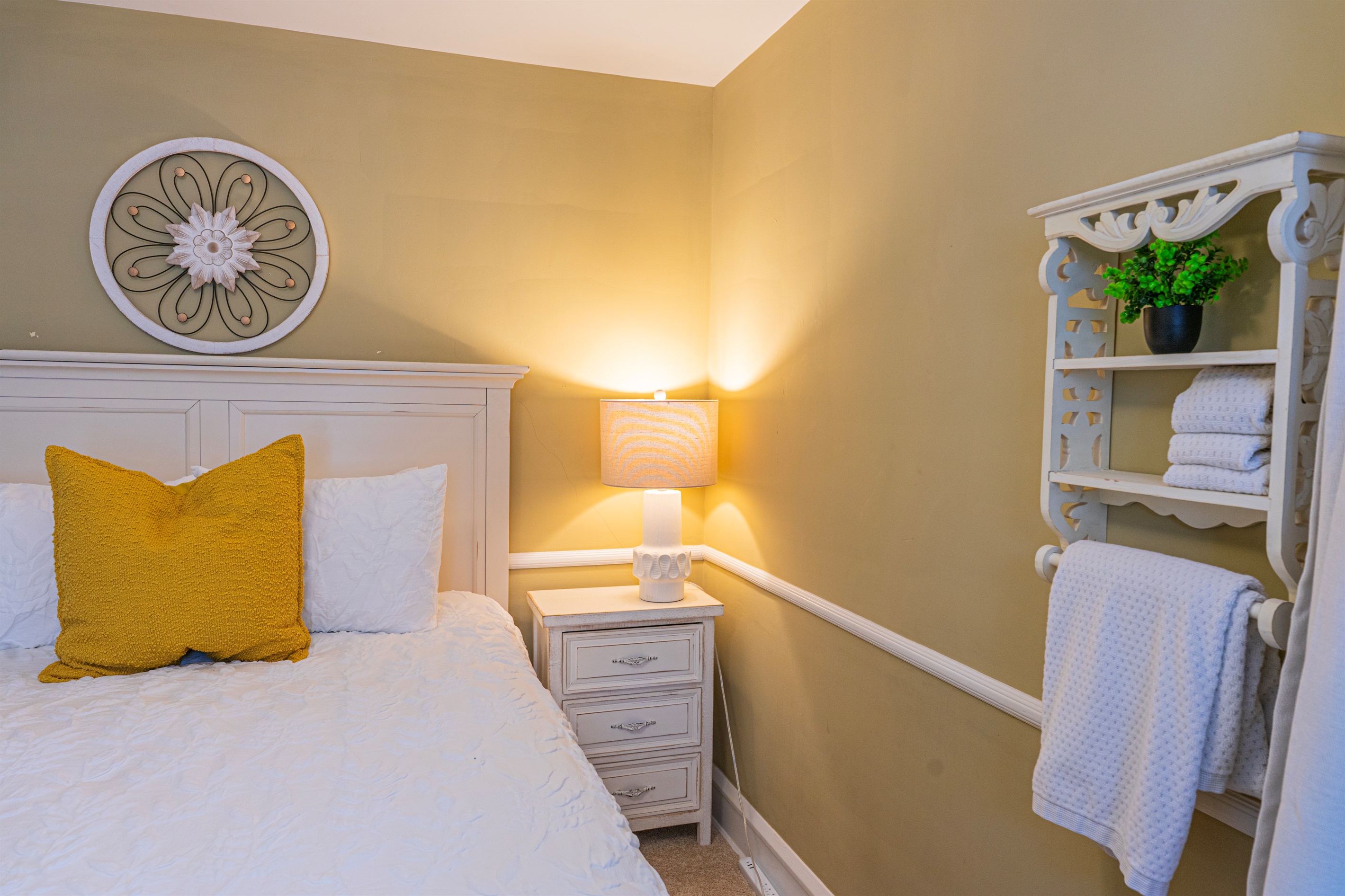 Bedroom #2-Nightstand & Toiletries Shelf