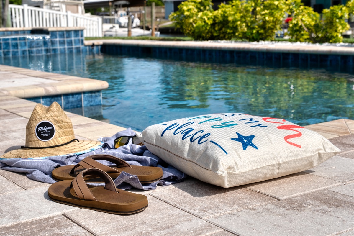 Kick off your flip flops and stay awhile.