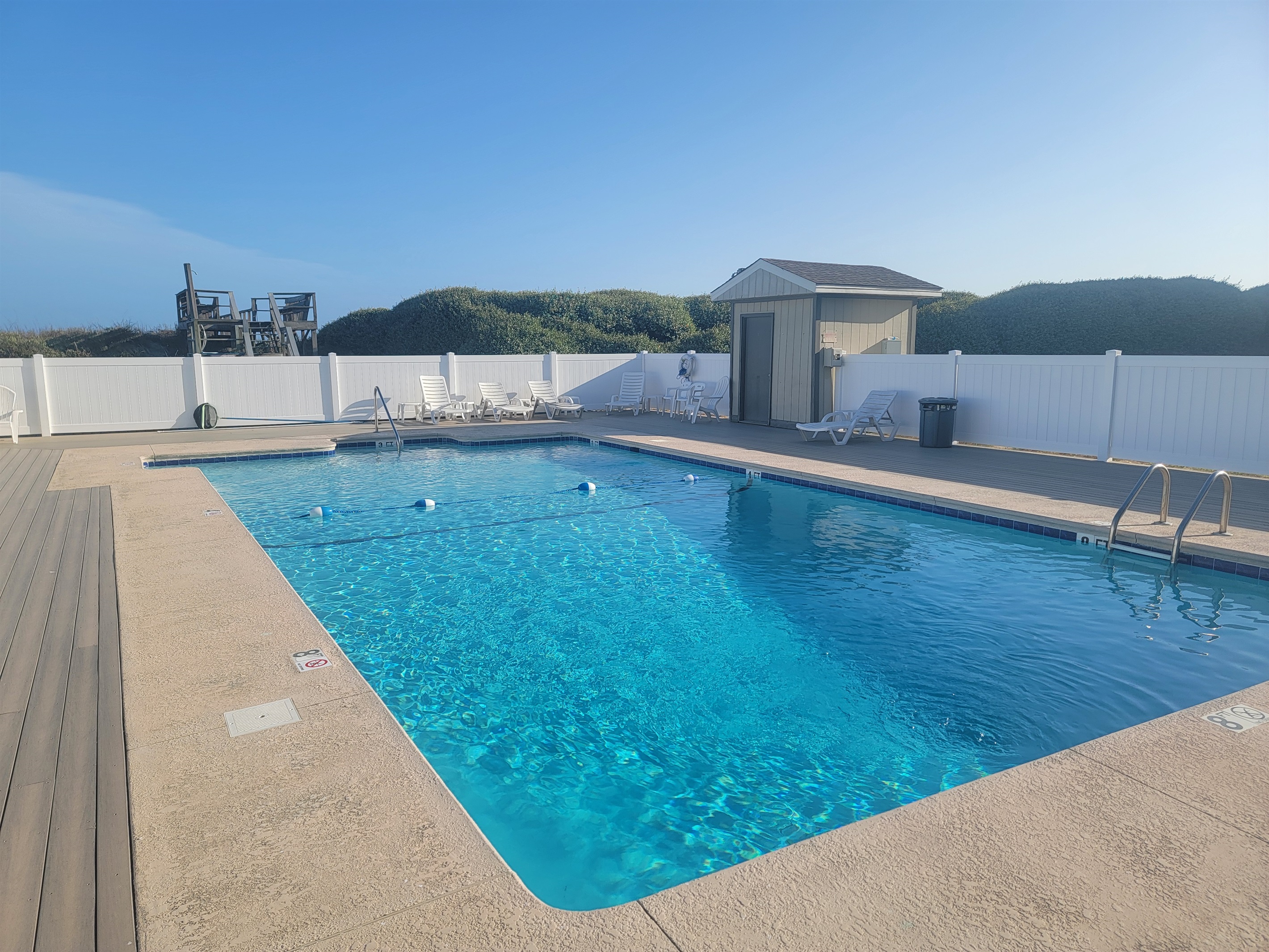 Pool is open year round ( is not heated)