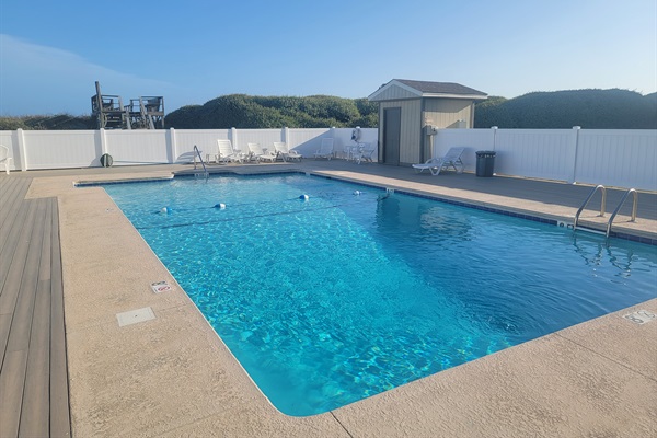 Pool is open year round ( is not heated)