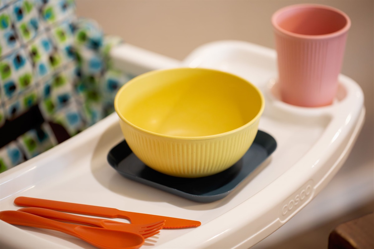 Ready for your little ones too with highchair and booster seat