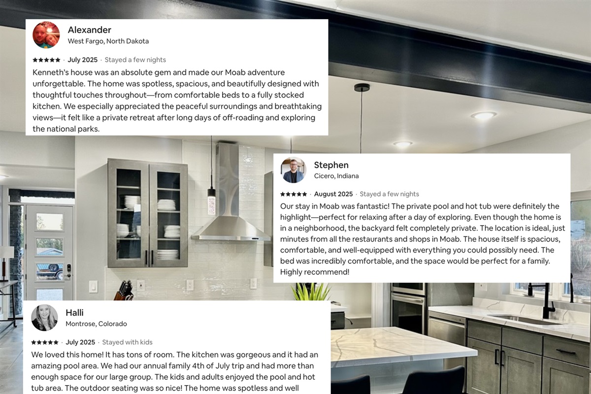 Guests love this home!