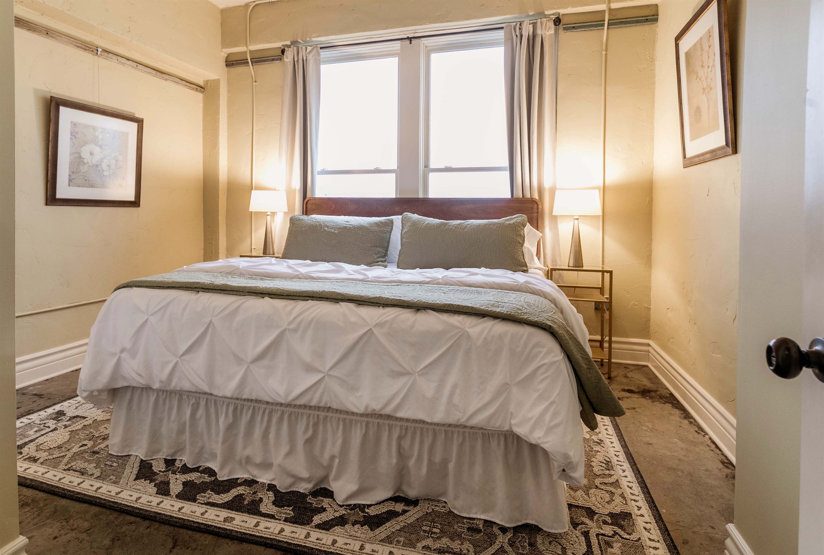 Primary Bedroom with king bed