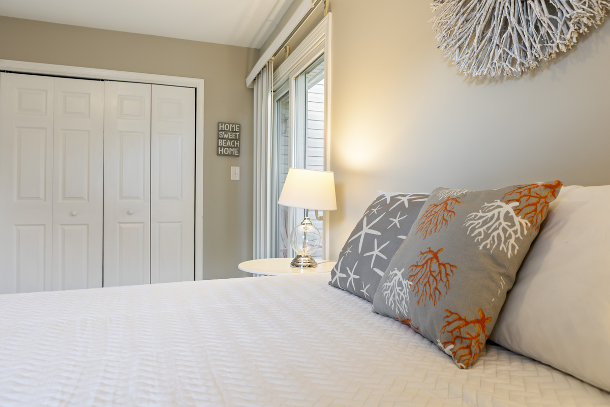 Bed linens provided