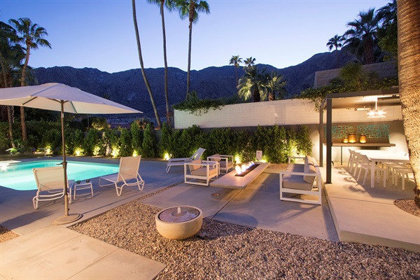 Views! Outdoor fire pit, dining pavilion with heaters and misters so you can enjoy whatever the weather may bring