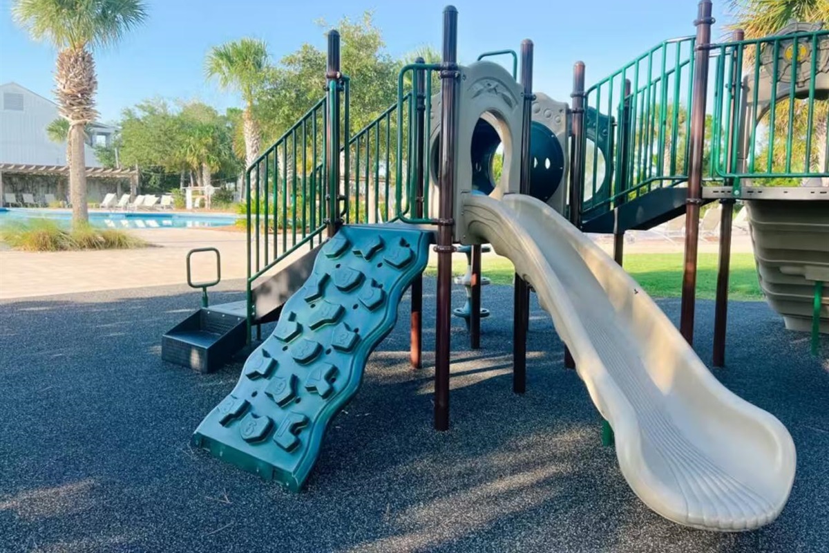 A kid-friendly playground designed for safe and joyful playtime.