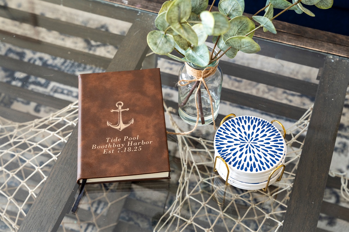 Nautical details throughout the cottage 