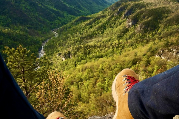 Linville Gorge: The "Grand Canyon of the East" is an incredible, wild & peaceful place in the Pisgah National Forest. The steep walls of the Gorge enclose the Linville River for 12 miles. Iconic hikes like Table Rock, Hawksbill, Shortoff Mountain.