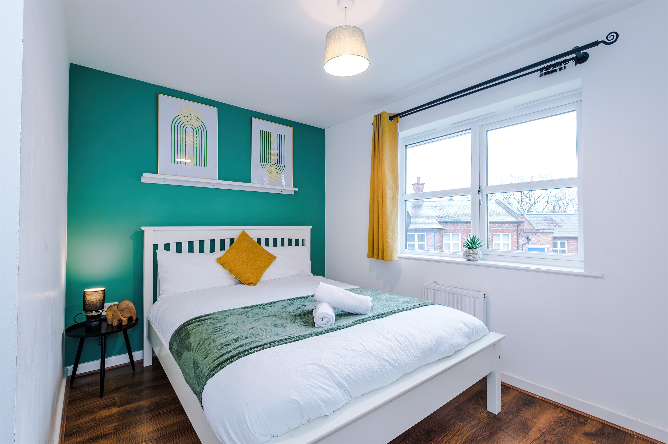 Bedroom 3 benefits from a hotel comfort king size bed