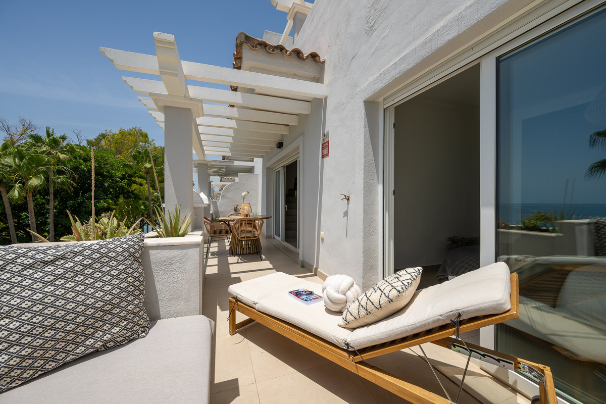 Terrace with sea view