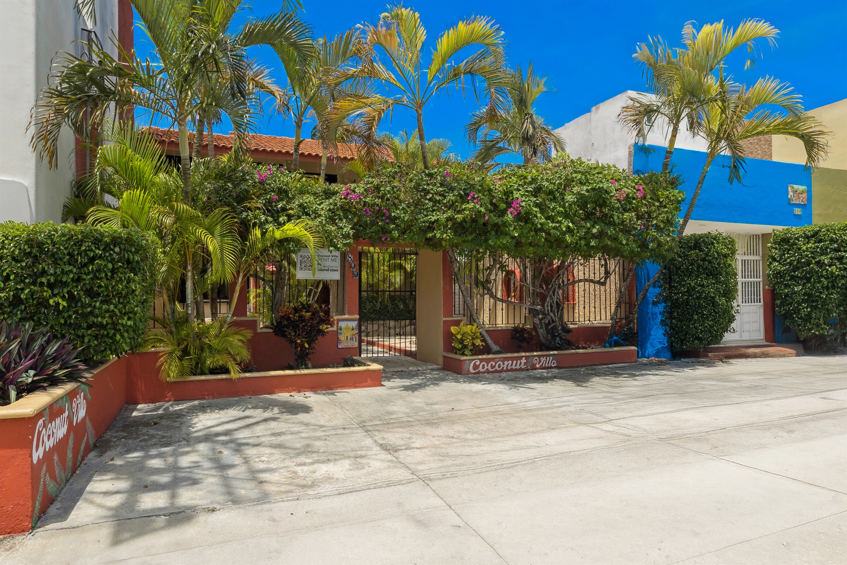 Gated Front Entrance